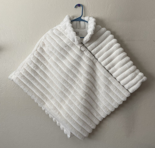 Fiorentina white lined cape - la,