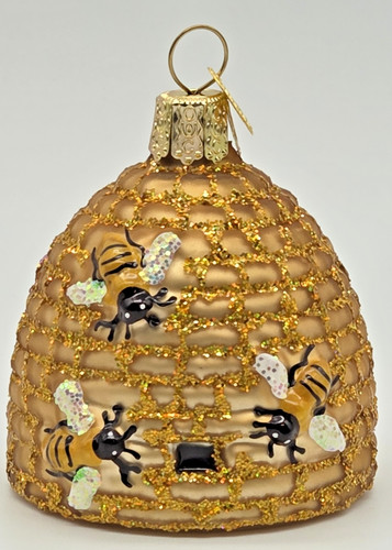 Owc bee skep beehive christmas - owc,
