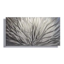 Silver Metal Wall Art –