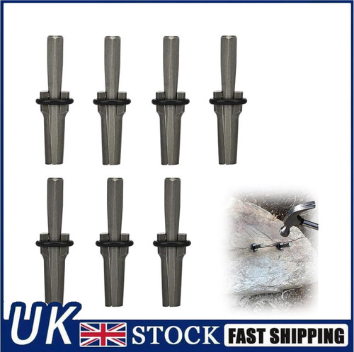 Wedge and feather plug - 7x, shim