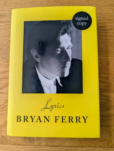 Bryan ferry lyrics hardback - bryan,