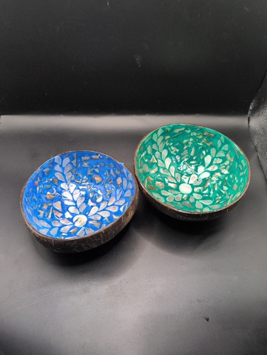 Bowls natural coconut shells - bowls, ,natural