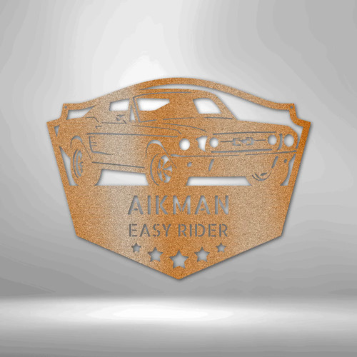 Classic ford mustang monogram - classic,