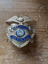 USA Inter Services Intelligence Agency Security Officer Badge