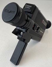 Vintage Canon 514XL Super 8 Cine Camera & Leather Case