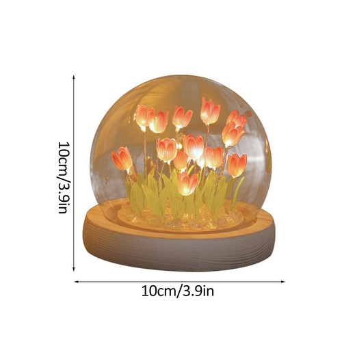Sleeping table lamp tulip - sleeping,