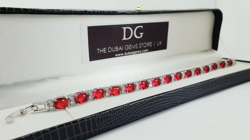 White gold finish - , ruby