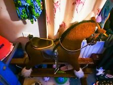 collector's gift,  MJ Mark Vintage  Wooden Rocking Horse