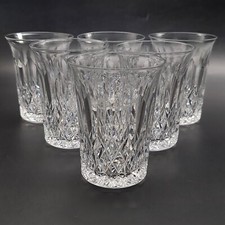 Lead Crystal Tumblers Set of 6