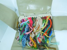 Vintage LoRan Thread Organizer + Binder + Lots of Thread Embroidery/Cross Stitch