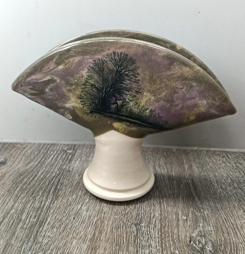 Napkin holder posy vase - vase, by