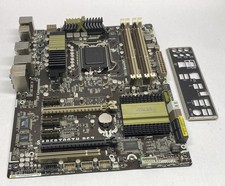 Asus SABERTOOTH P67 REV. 1.02 Socket 1155 DDR3 Motherboard and Back Plate