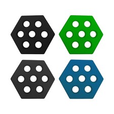 12Pcs Hexagon Surfboard Pads