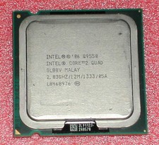 4 core CPU Core2 Quad Q9550