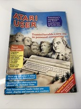 ATARI USER MAGAZINE NO 1 MAY 1985 VOLUME NO 1  1ST EDITION Rare 