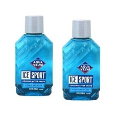2 Pack Aqua Velva Ice Sport Cooling After Shave 3.50 Oz Each