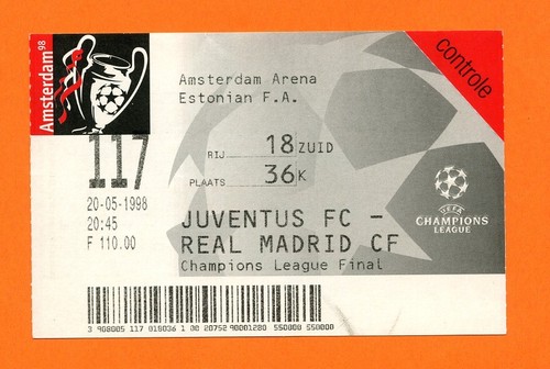 Final 1998 real madrid v - 1998, --