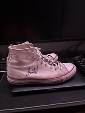 Worn and Signed Cbum Converse