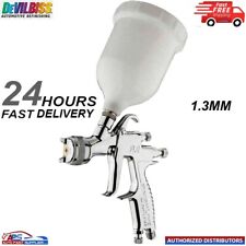  Devilbiss FLG-5 Spray Gun 1.3 mm Gravity Car Air Feed Sprayer Paint Solvent