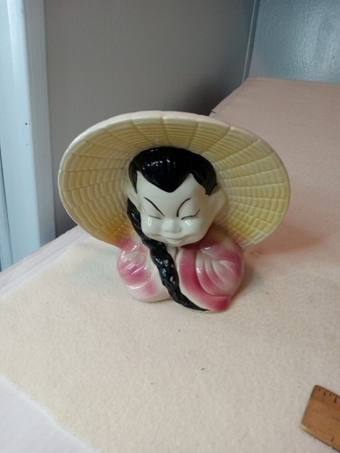 Oriental girl figurine - oriental,