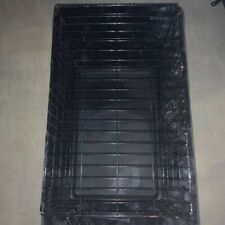 Black, Medium-sized folding dog crate, perfect for small - medium dog breeds!