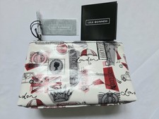 Lulu Guinness small makeup bag brand new with tags-London icons print
