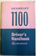 WOLSELEY 1100 Aug 1967