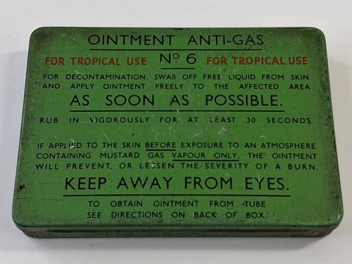 Ww2 ointment anti - anti-gas, no