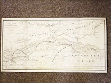 Railway history map plan