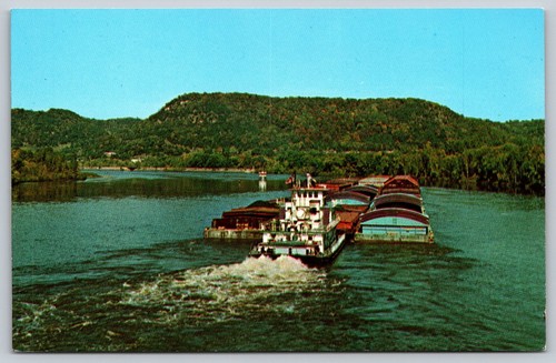 Mississippi river tow - mississippi, boat