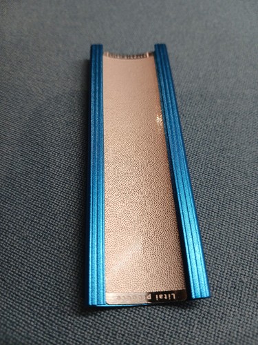 Aluminium cue tip - , file