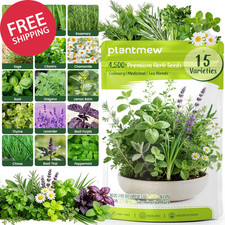 Herb Seeds 15-Pack – 4,500+