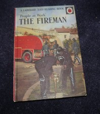 Vintage Ladybird ‘People At Work’ The Fireman Book 2/6 Series 606B. VG/Nr. Mint