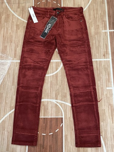 Nwt kdnk burgundy distressed - kdnk,