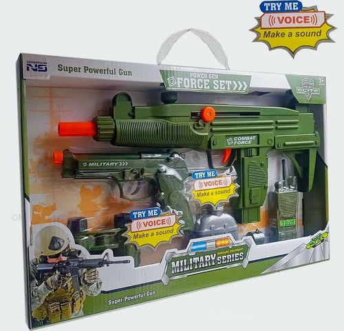 Military force set - gun,