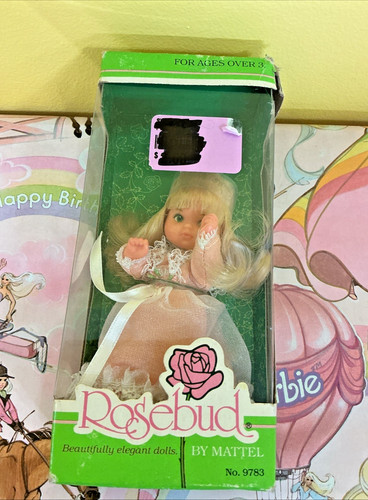 Vintage mattel rosebud baby - mattel,