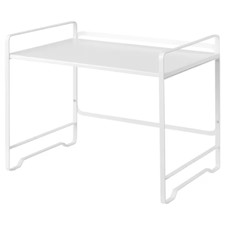 IKEA AVSTEG Kitchen Countertop Rack 54x36cm White - Microwave Shelf Stand