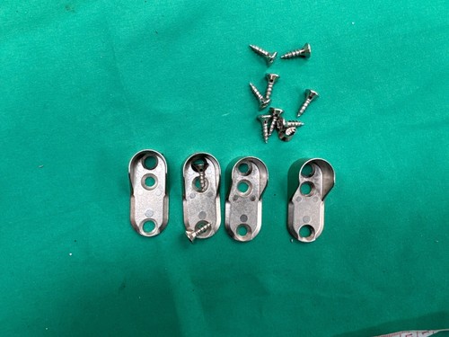 Set metal mirror mounting - of,