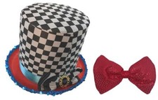 Adults Mad Hatter Top Hat &
