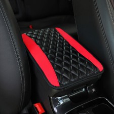 Leather cushion car armrest - cushion,