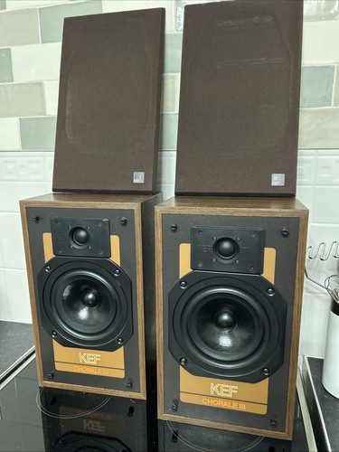 Pair vintage kef chorale - of,
