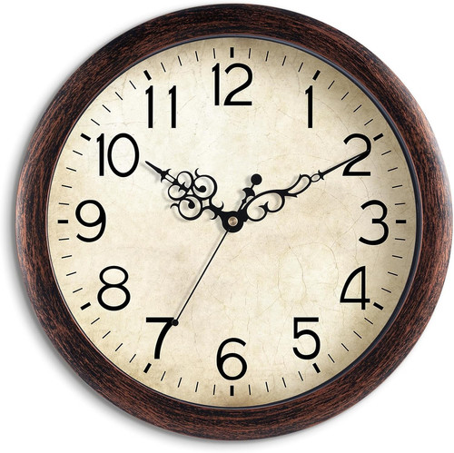 Vintage wall clocks - vintage, battery