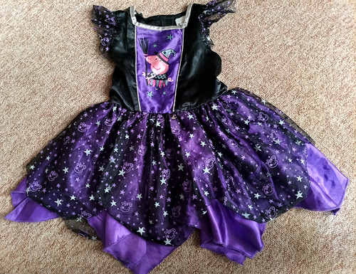 Peppa pig purple - pig, witch