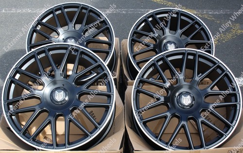 Black vr3 alloy wheels fit - black,