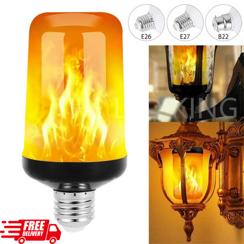 Led flame effect - light, bulb-