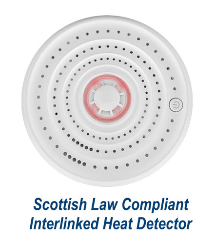 Interlinked heat smoke - &, alarm