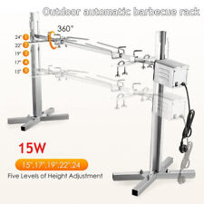 ✅15W Electric Motor Picnic Outdoor BBQ Pig Chicken Lamb Grill Rotisserie Roaster