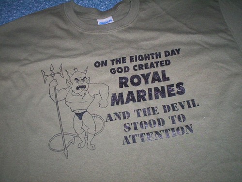 Royal marines devil stood - marines,