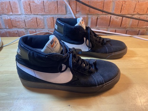 Nike blazer mid black white - nike,