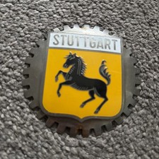 STUTTGART Horse Car Badge 